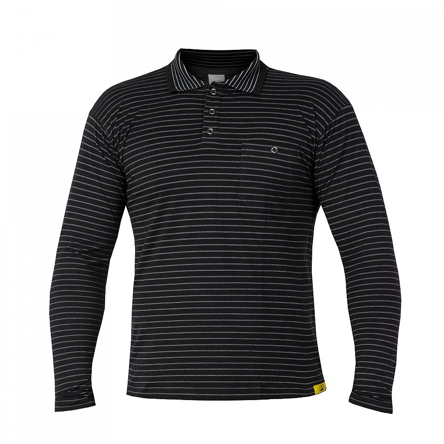 Polokošile PXT Antistatic wear černá dlouhý rukáv 160 g/m2, vel. S - Obrázek Polokošile PXT Antistatic wear černá dlouhý rukáv 160 g/m2, vel. S - Obrázek